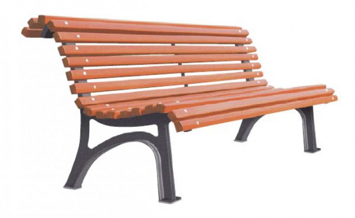 Banc bois/fonte Rumba